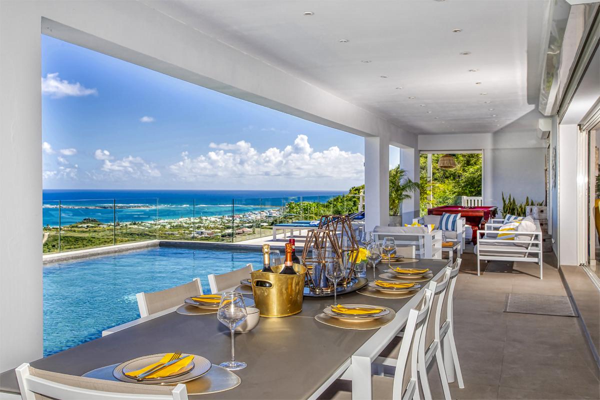 A louer villa 4 chambres Mont Vernon Saint Martin_ Piscine - 7